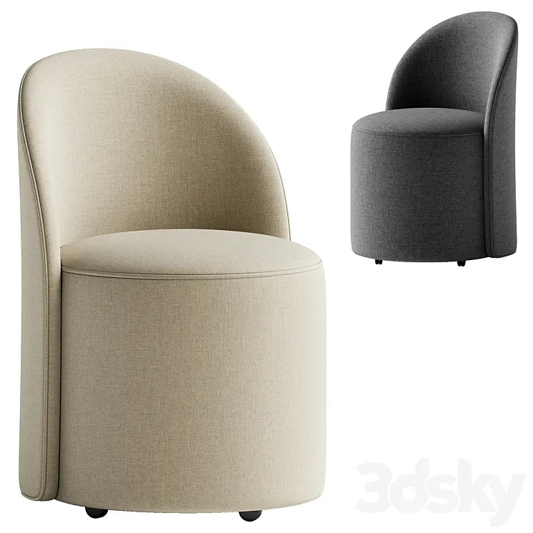 Margaux Side Chair 3DSMAX Model