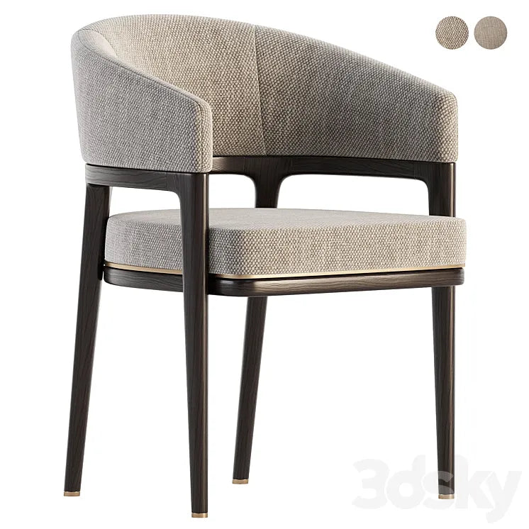 Mark dining chair by ASTER 3DSMAX Model
