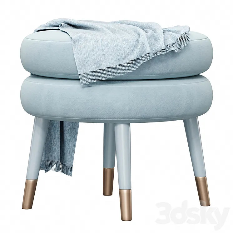 Marshmallow stool 3DSMAX Model