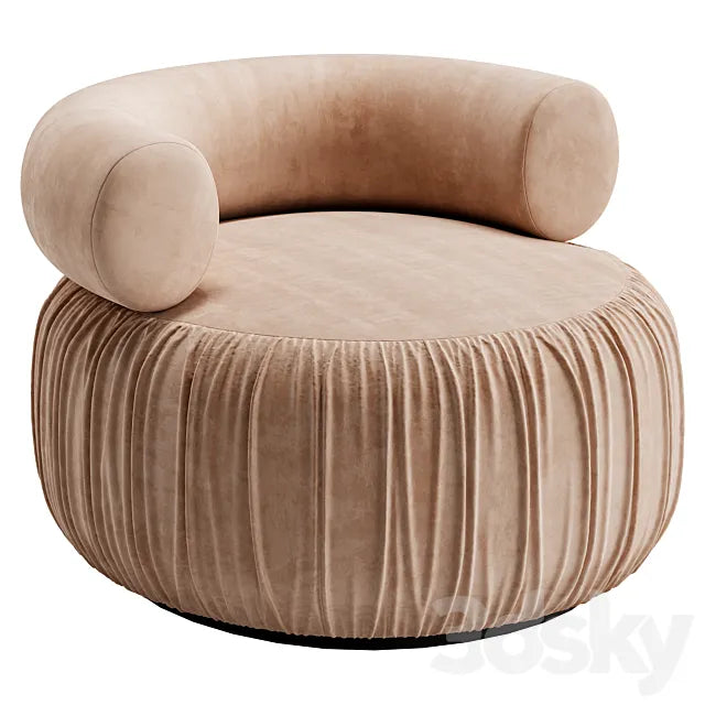 Martinique Swivel Chair 3ds Max