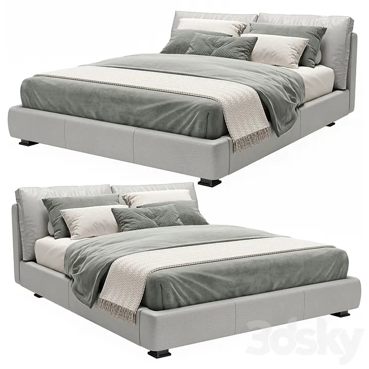 Massimosistema Bed 3DSMAX Model