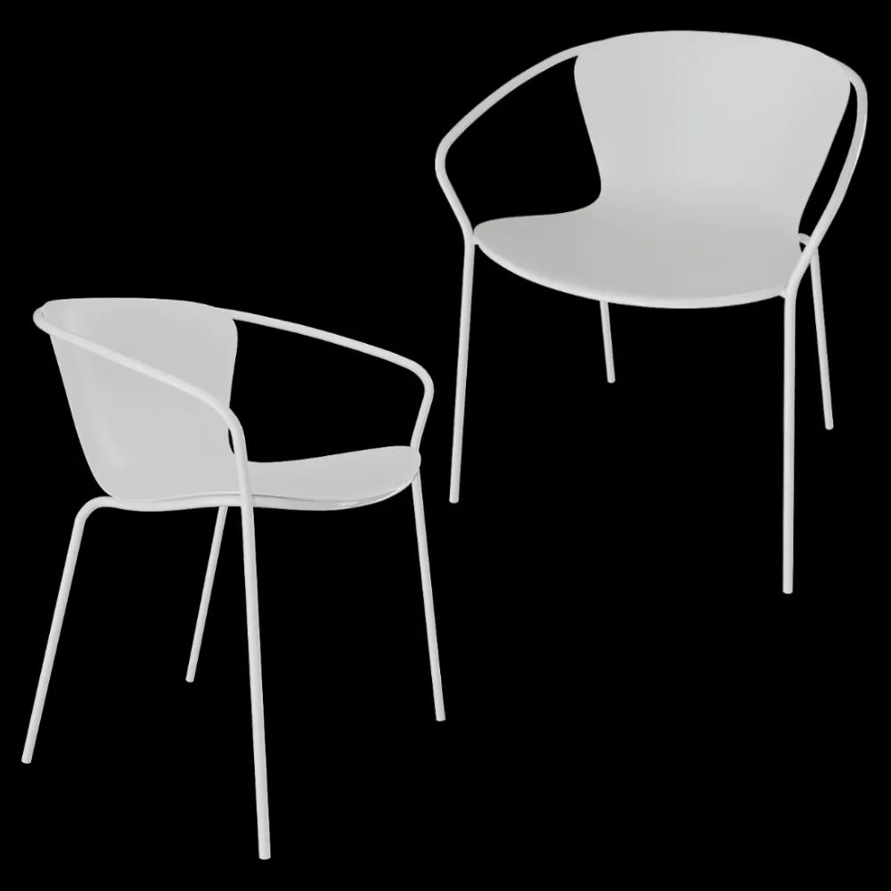 Maxlight - Chair Solea set of 4 3ds Max