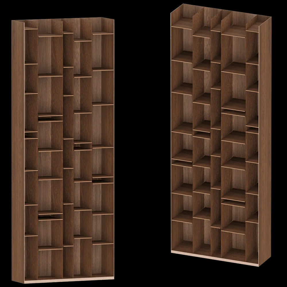 MDF Italia - Bookcase Random 3ds Max