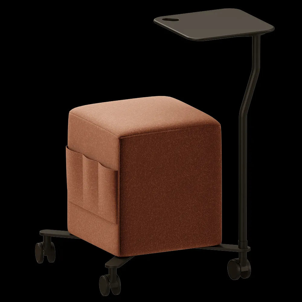 MDF Italia - Stool on casters 3ds Max