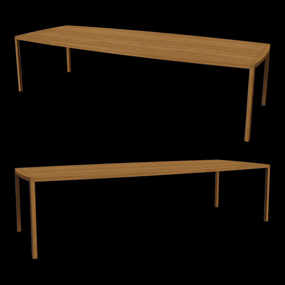 MDF Italia – Table TENSE CURVE 3ds Max