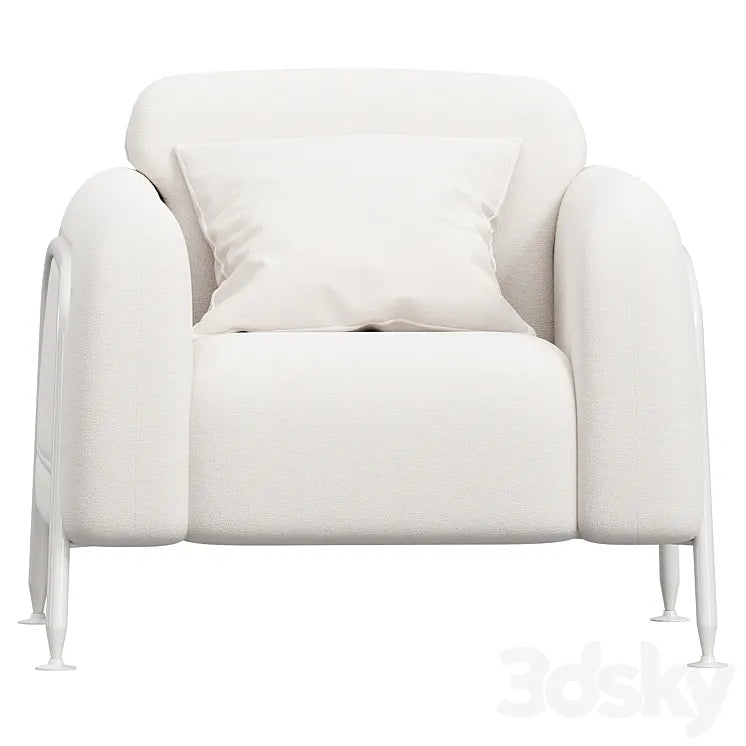 Mega Armchair Massproductions × Chris Martin 3DSMAX Model