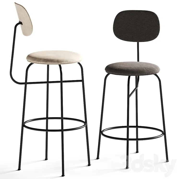 Menu Afteroom Counter Bar Chair Plus 3DSMAX Model