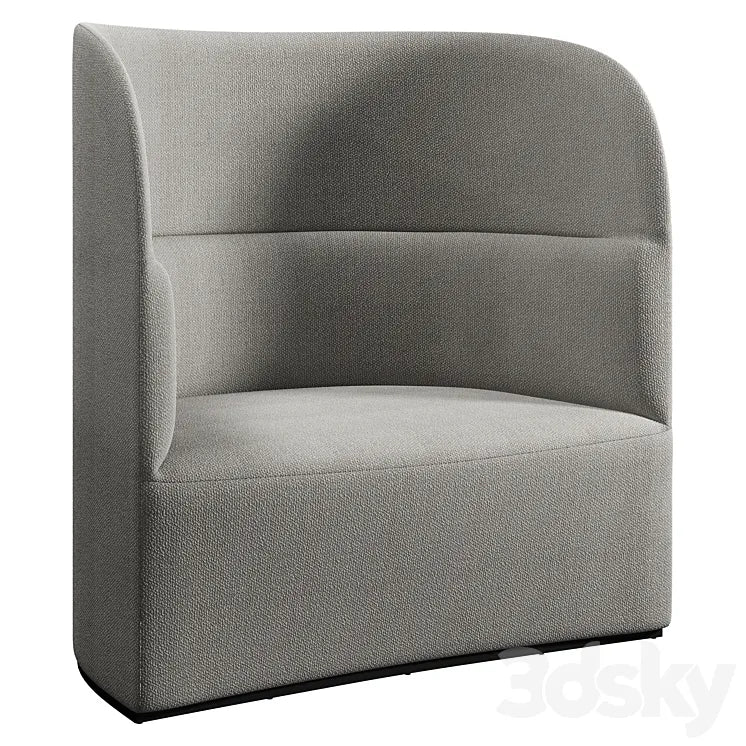 Menu - Tearoom Lounge Chair High Back 3DSMAX Model