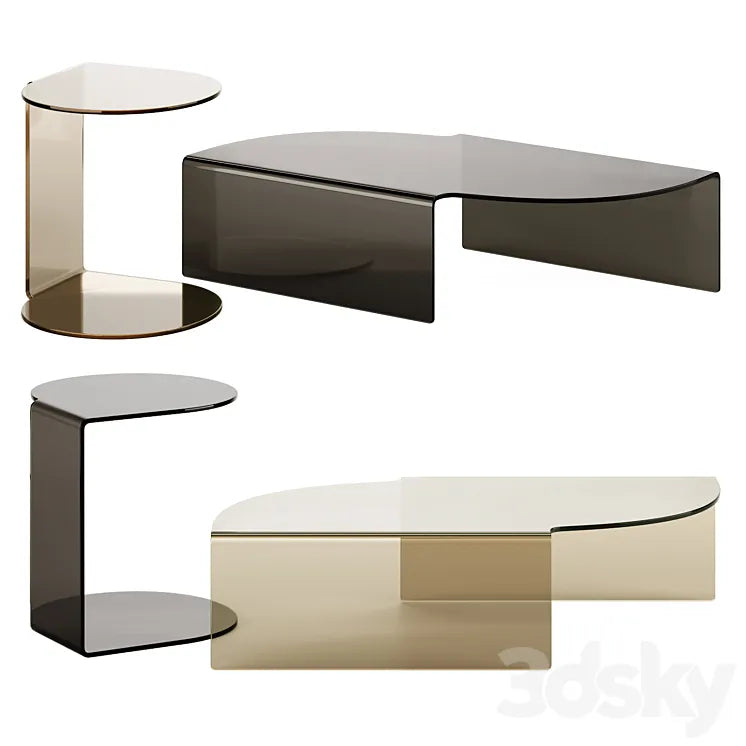 MERIAN | Coffee Tables by Calligaris 3DSMAX Model