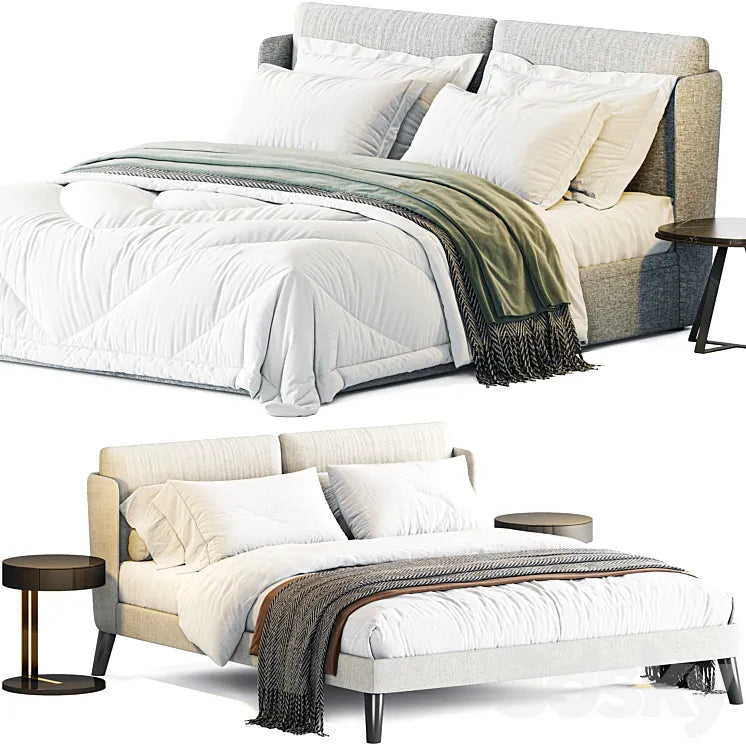 Meridiani Kira Bed 3DSMAX Model