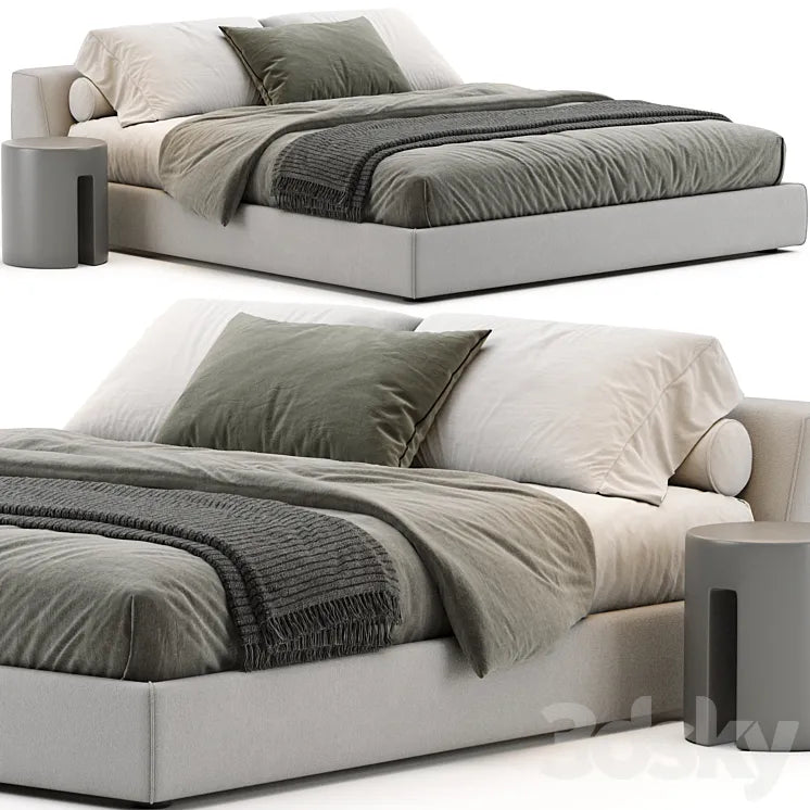 Meridiani Louis Bed 3DSMAX Model