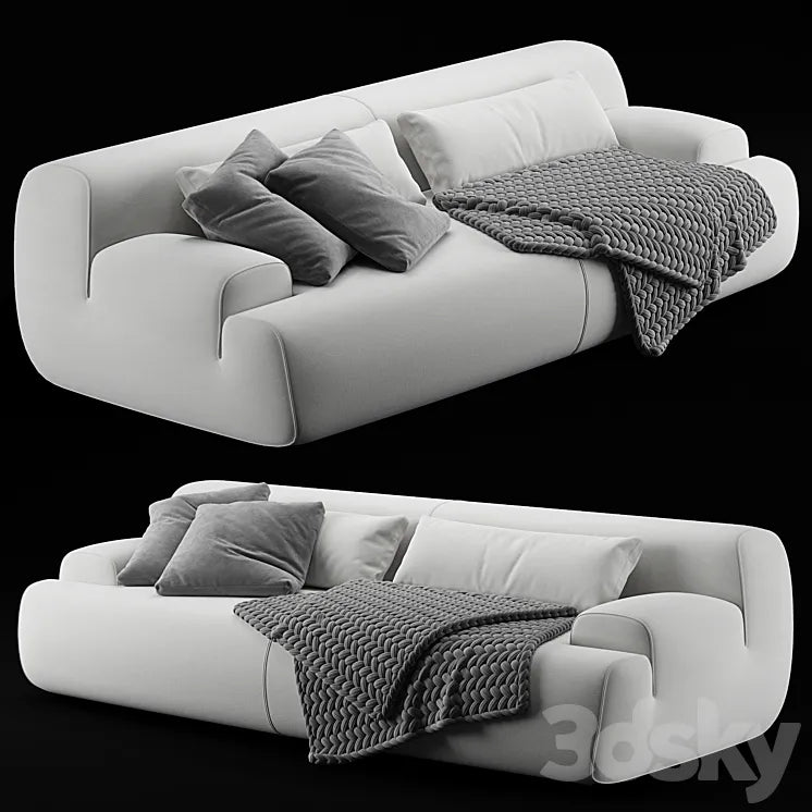 Meridiani Norton sofa 3DSMAX Model