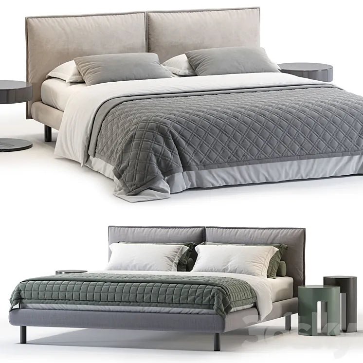 Meridiani Oliver Bed 3DSMAX Model