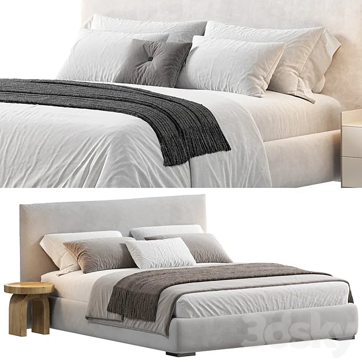 Meridiani Scott Bed 3DSMAX Model