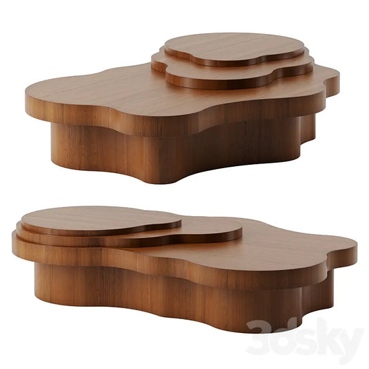 Mesa Coffee Table by T.H. Robsjohn-Gibbings 3DSMAX Model