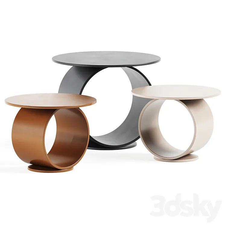Metodo Coffee Table by Mdf Italia / Coffee table 3DSMAX Model