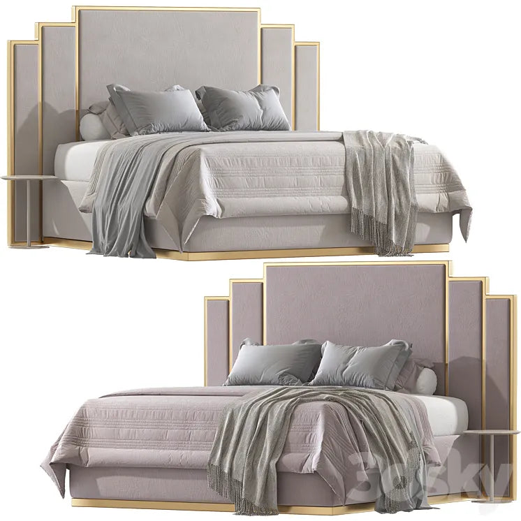 Milan Beds 3DSMAX Model