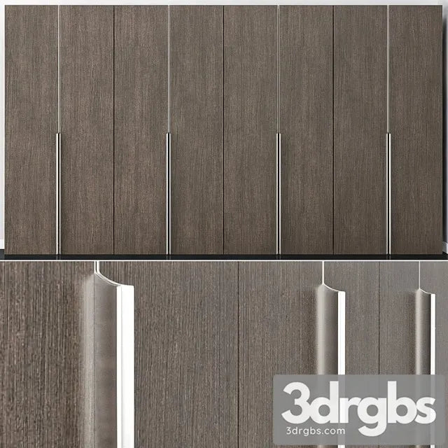 Milano wardrobe 3D Model Free