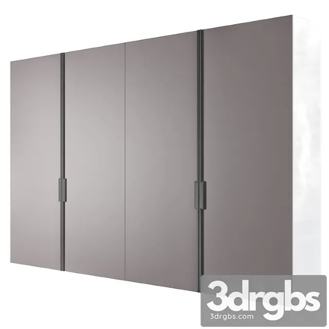 Milano wardrobe_3 3D Model Free