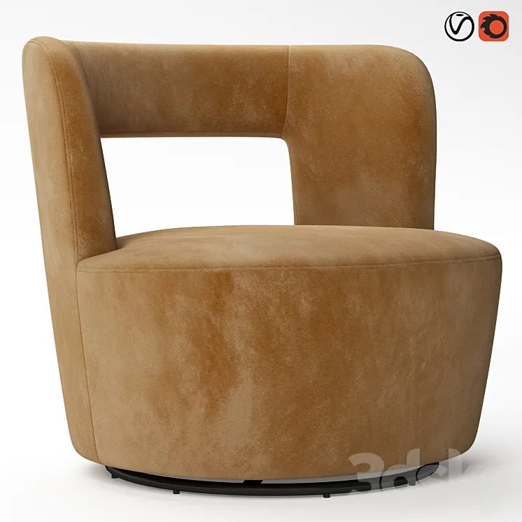 Millie Swivel Chair 3DSMAX Model