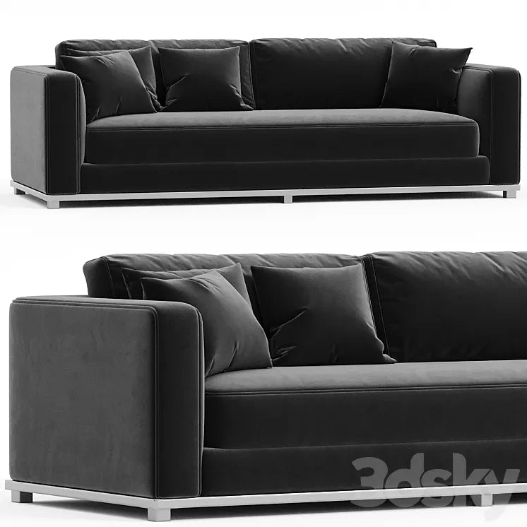 Milo Sleeper Sofa Vintage Velvet 3DSMAX Model