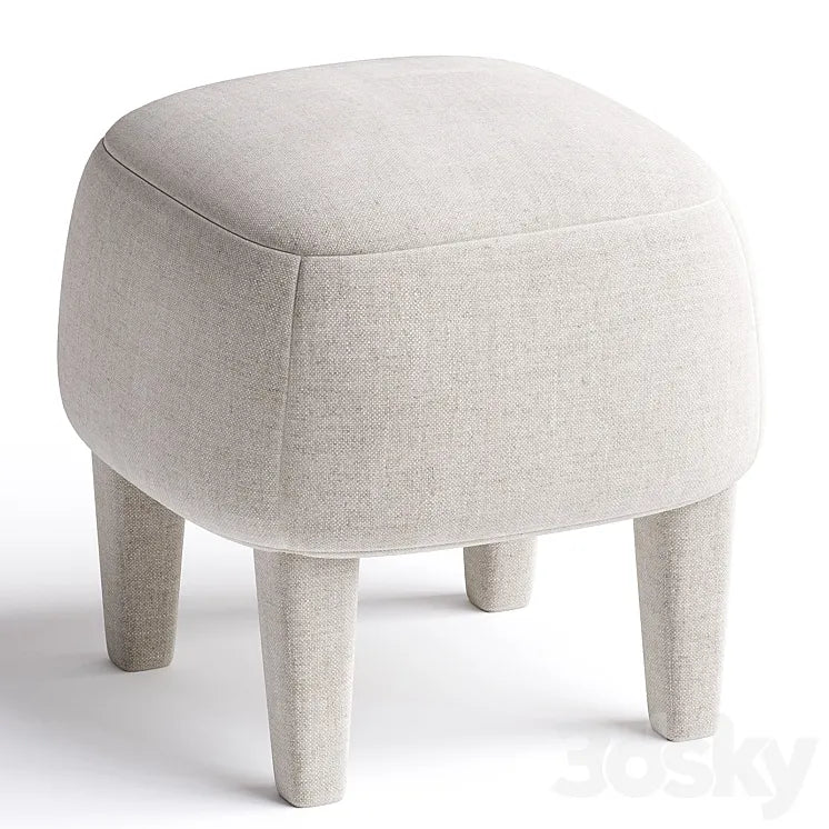MINI | Fabric pouf By Gianfranco Ferré Home 3DSMAX Model