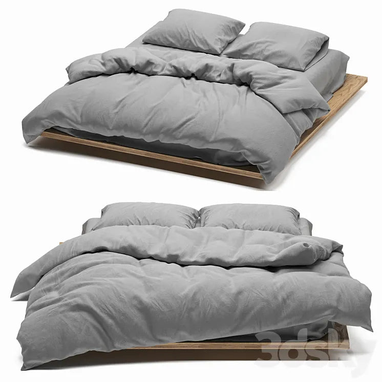 minimalist bed linen 2 3DSMAX Model