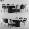 Minnoti Chair + Table 3DSMAX Model