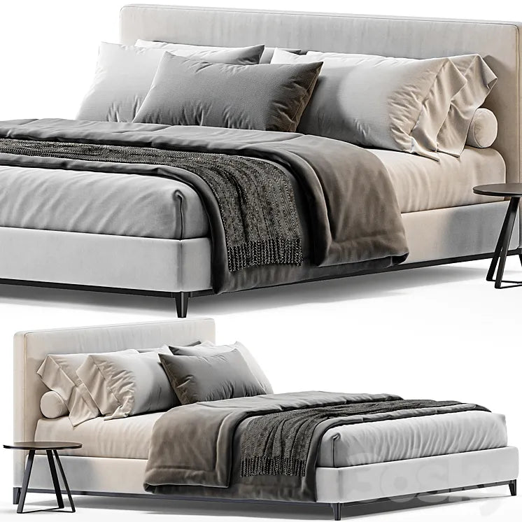 Minotti Andersen Bed 3DSMAX Model