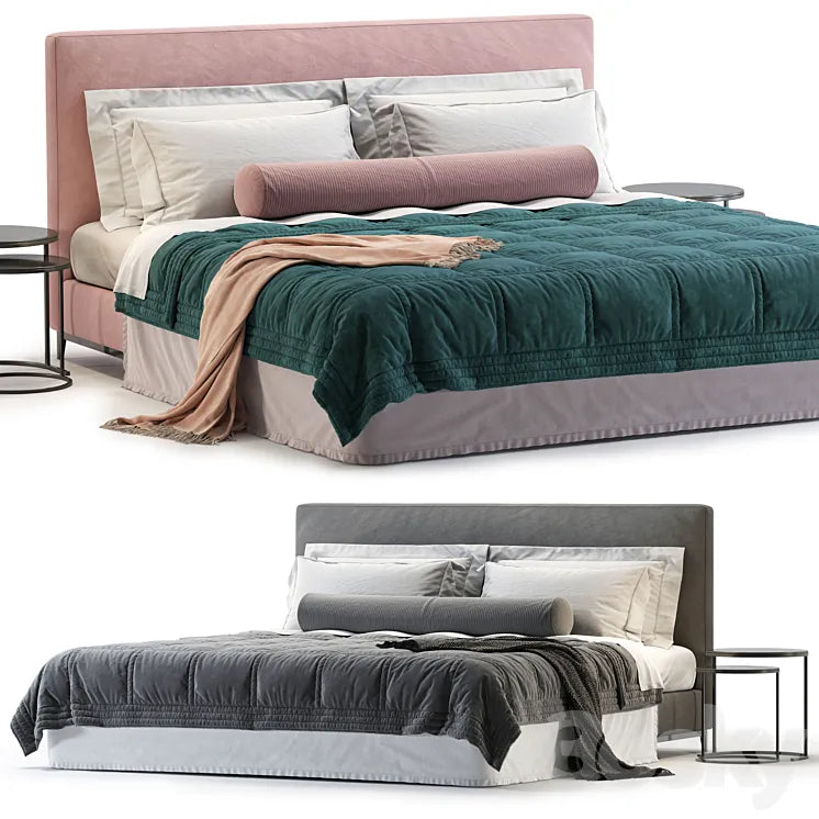 Minotti Andersen Bed No.4 3DSMAX Model