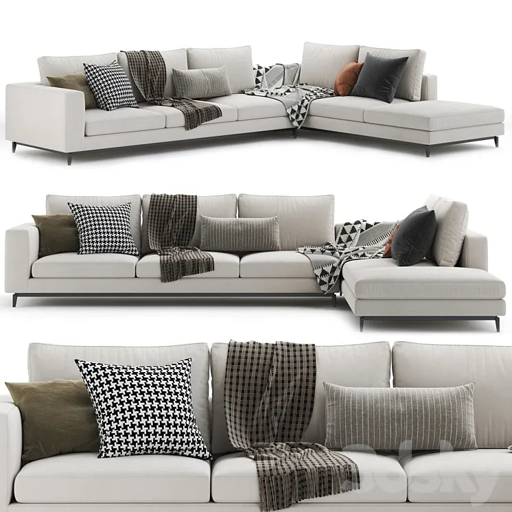 Minotti Andersen Sofa 3DSMAX Model