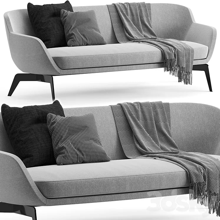 Minotti Belt Sofa 3DSMAX Model