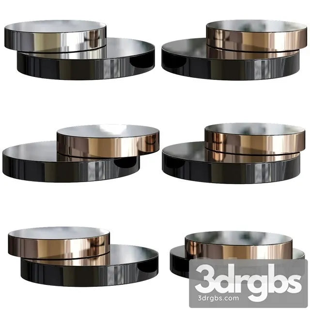 Minotti Benson Table 3D Model Free