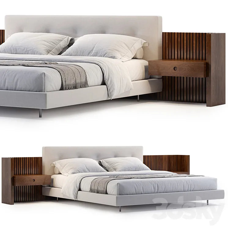 Minotti Brasilia Bed 3DSMAX Model