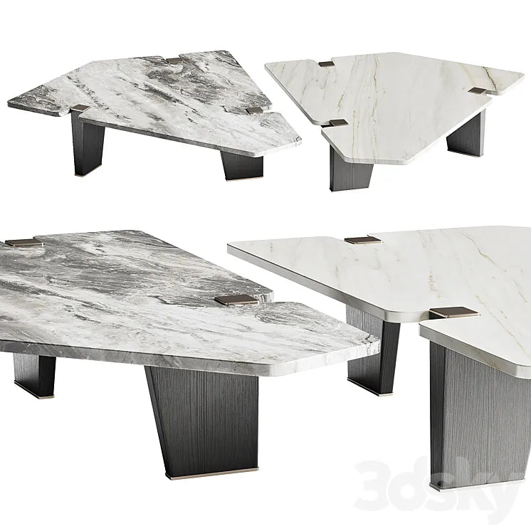 Minotti coffee tables JACOB 3DSMAX Model