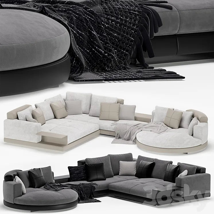 Minotti connery modular sofa 3DSMAX Model