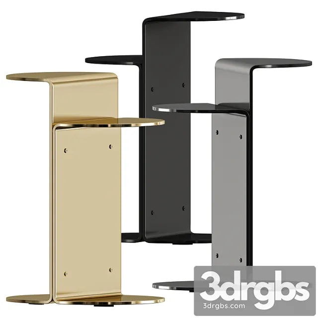 Minotti flirt table 2 3D Model Free