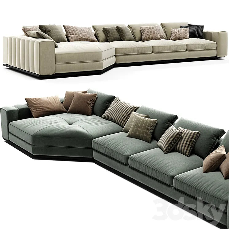 Minotti FREEMAN DUVET 3DSMAX Model