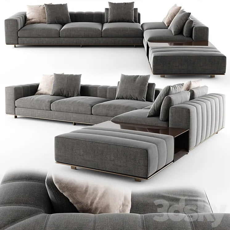 Minotti Freeman Sofa 06 3DSMAX Model