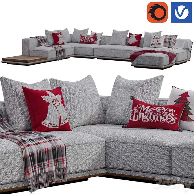 Minotti Horizonte Modular Sofa 3dsMax Model