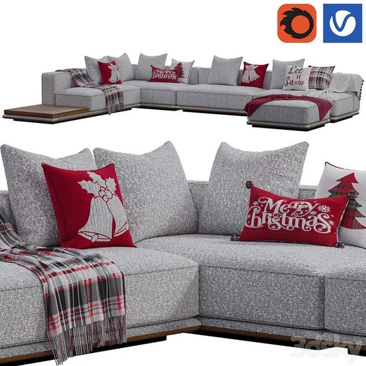 Minotti Horizonte Modular Sofa 3dsMax Model