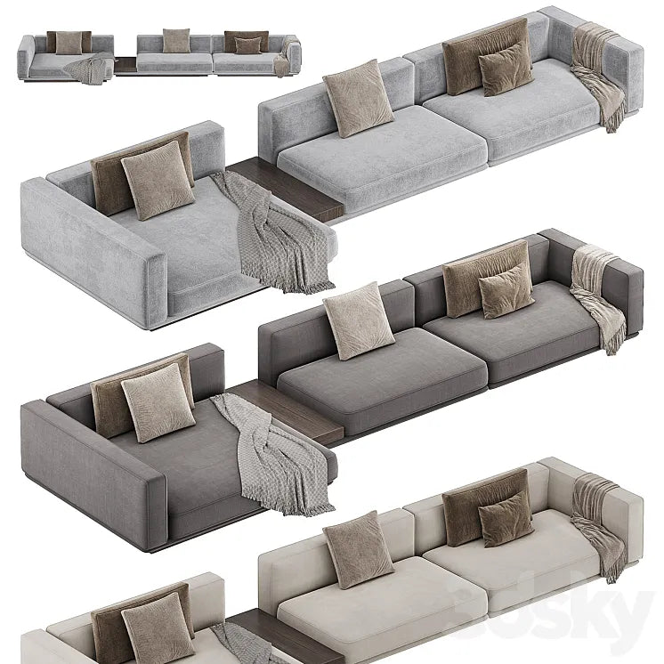 Minotti Horizonte Sofa 2 3DSMAX Model