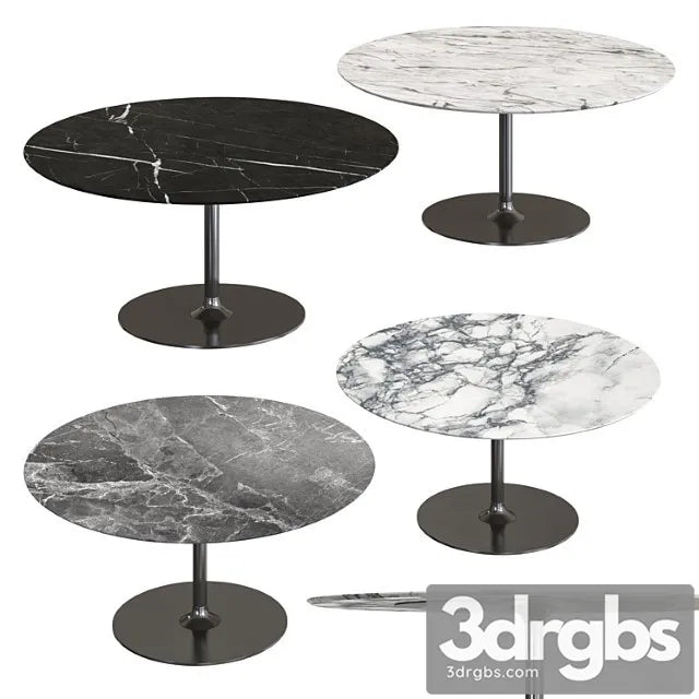 Minotti Oliver Dining Table 3D Model Free
