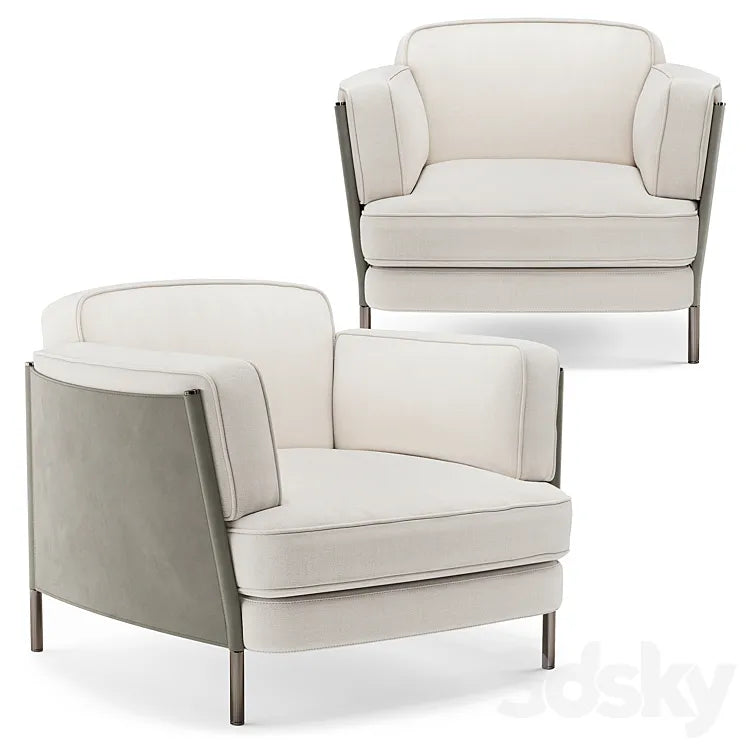 Minotti shelley armchair 3DSMAX Model