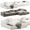 Minotti Supermoon Sofa 3ds Max