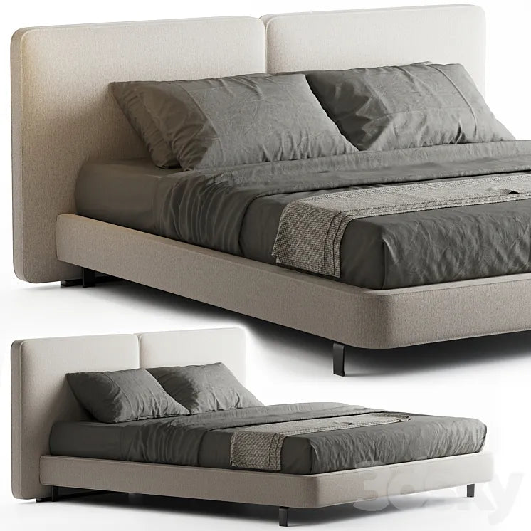 Minotti Tatlin Cover Bed 3DSMAX Model