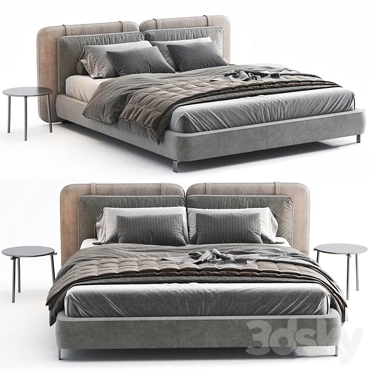 minotti tatlin flat bed 3DSMAX Model