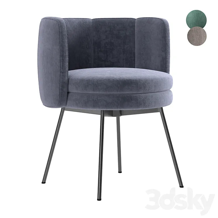 Minotti tori dining chair 3DSMAX Model