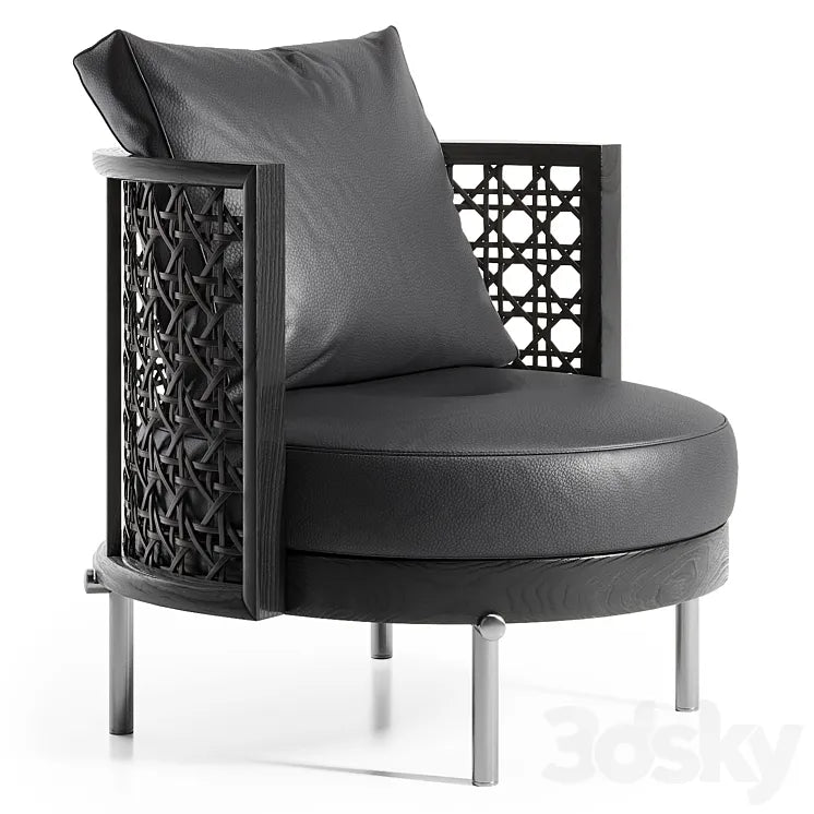 Minotti Torii Nest Armchair 3DSMAX Model