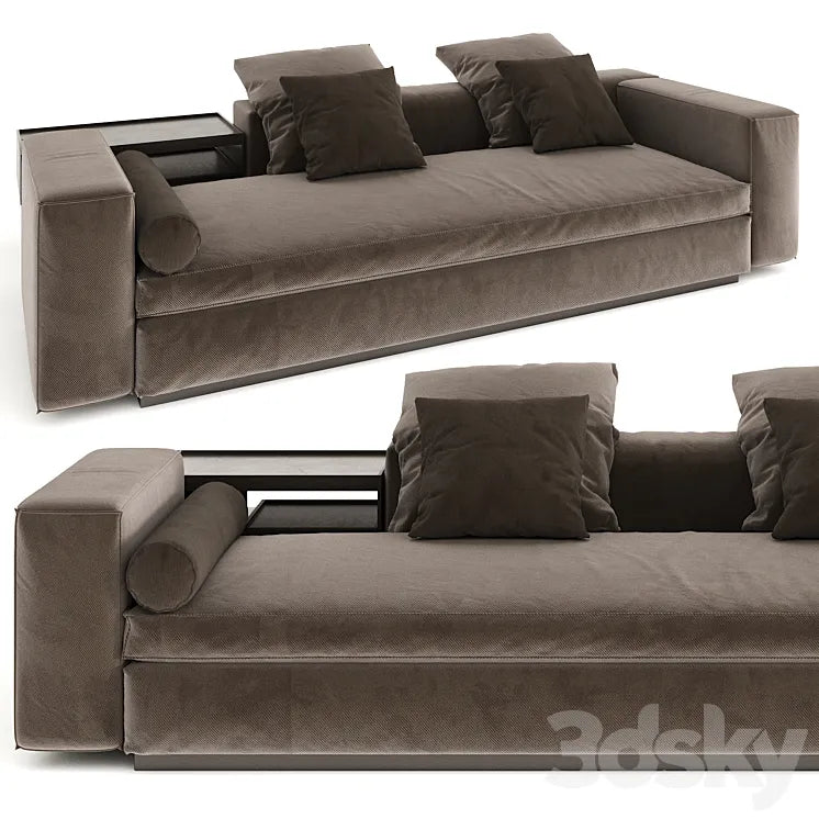 Minotti Yang 3 sofa 3DSMAX Model